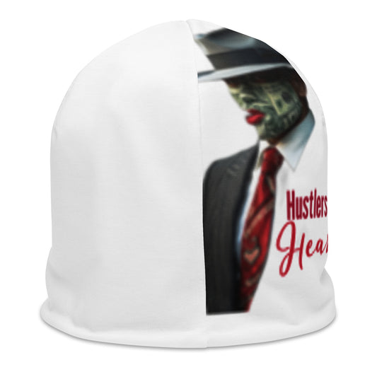 Hustlers Heart - All-Over Print Beanie