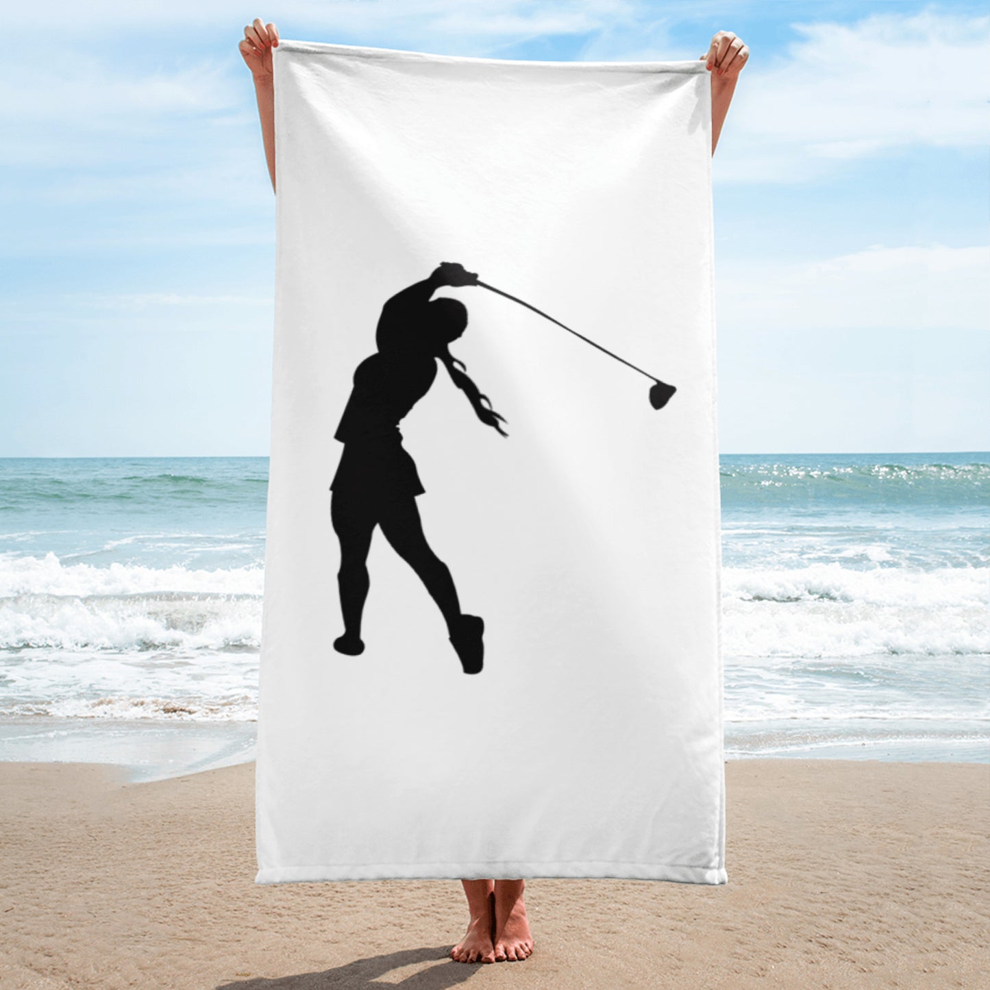 Go Girl Golf Towel