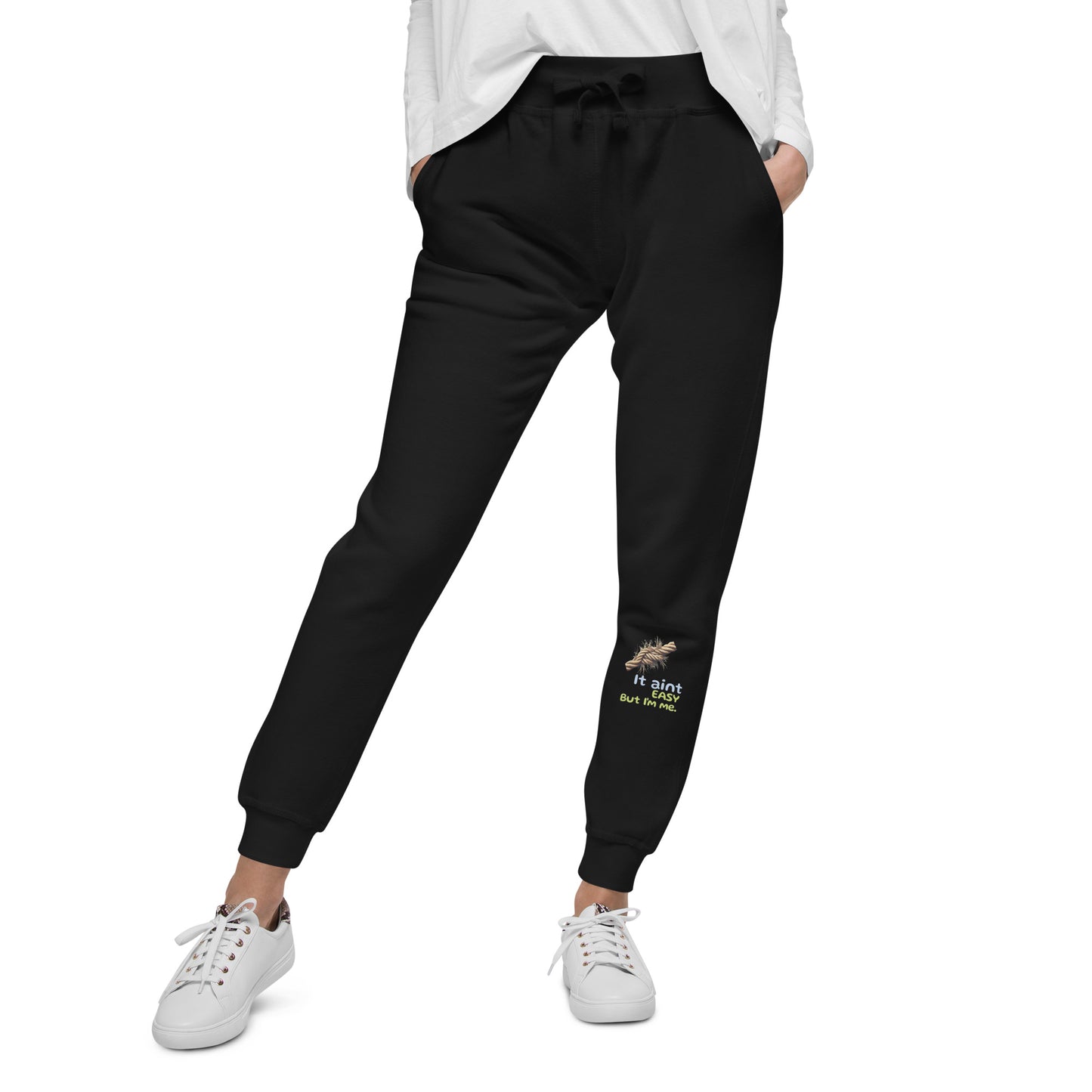 It aint easy - rope - Unisex fleece sweatpants