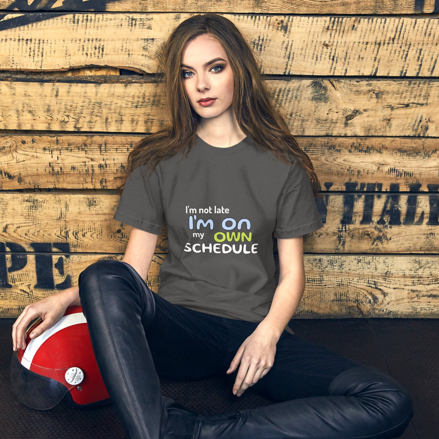 My own Schedule! Unisex t-shirt