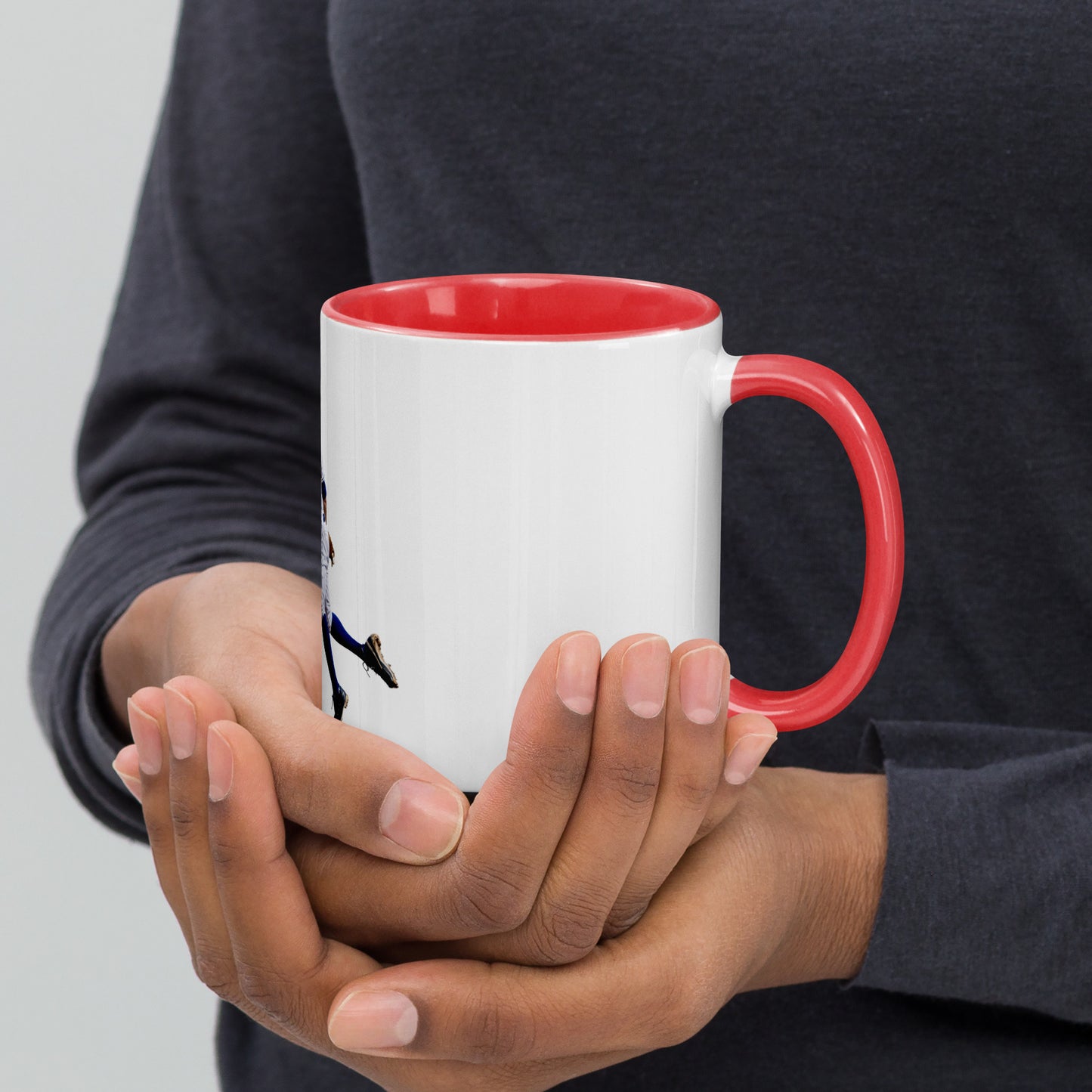 I love snatches - Coffee Mug with Color Inside